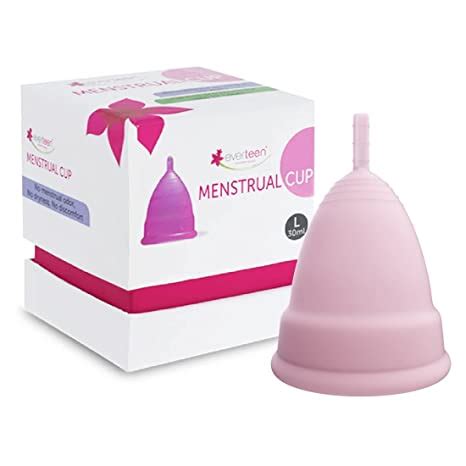 everteen® Menstrual Cup for Women- 1pc (Large, 30ml) with storage pouch ...