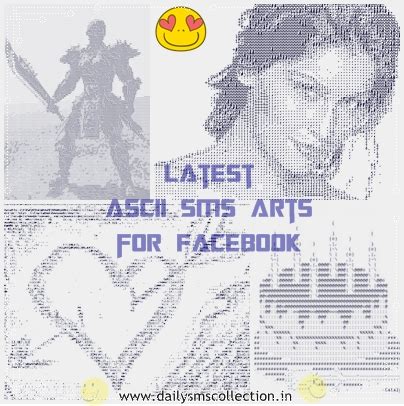 Top 100 Latest Ascii SMS Text Messages Art for Facebook 2020