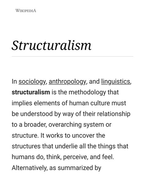 Structuralism Introduction 的图像结果