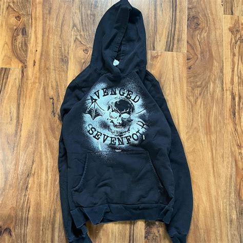 Avenged Sevenfold hoodie with a cool design #A7X... | Depop