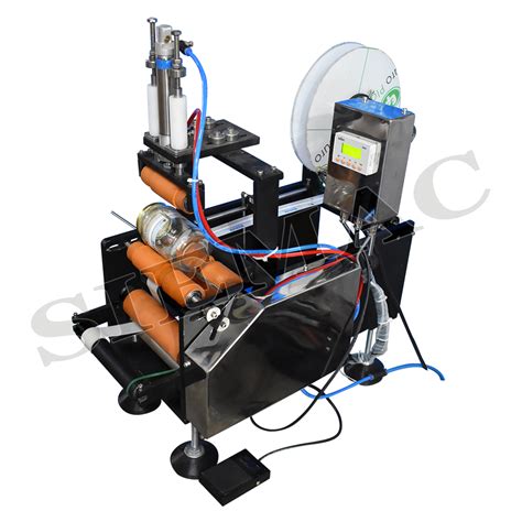 Sticker Labelling Machine - Semi Automatic Sticker Labelling Machine ...