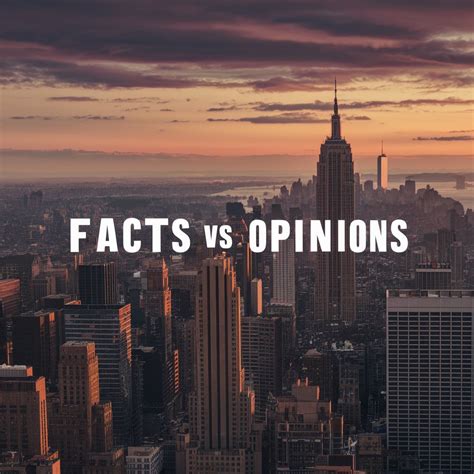 14 Amazing Facts Vs Opinions Examples - Facts.net