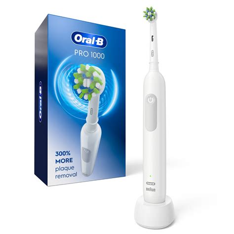 Free Shipping! Oral-B Pro 1000 Rechargeable Electric Toothbrush, White, 1 Count, 3D Cleaning ...