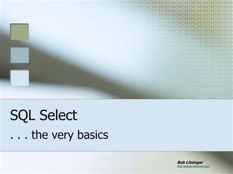Image result for Basic SQL Select
