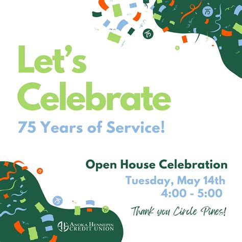 Anoka Hennepin Credit Union on LinkedIn: It's time to celebrate! Join ...
