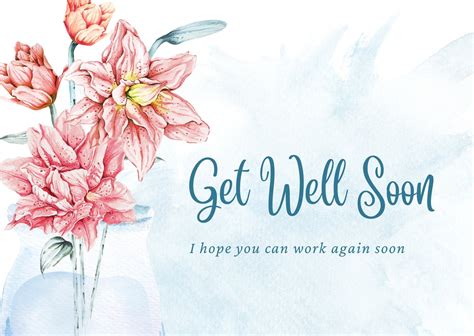 Free make get well soon cards online printable, Download Free make get ...