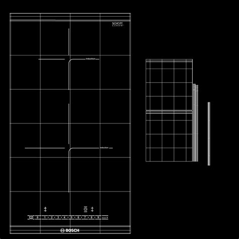 3D Electric Induction Hob Bosch model | 3D Molier International