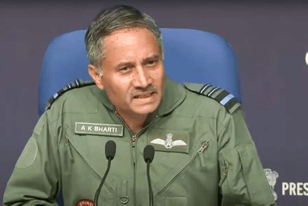 Centre honours Air Marshal AK Bharti for his valour in Operation Sindoor