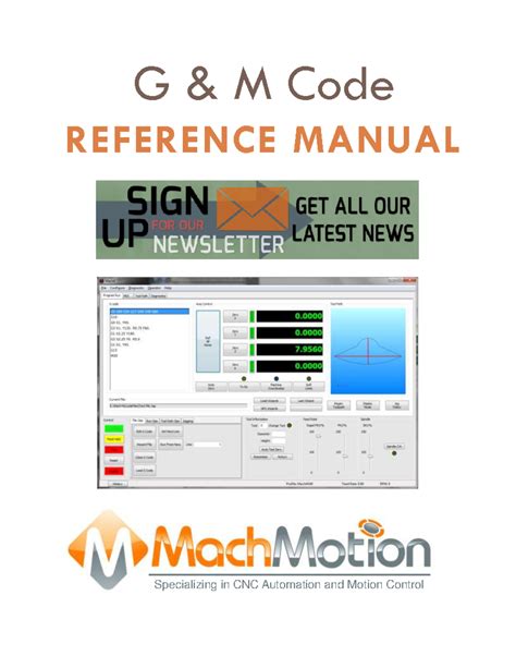 Image result for G and M Code Reference Chart