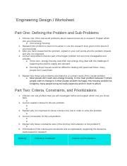 Problem Solving Engineering Worksheet 的图像结果