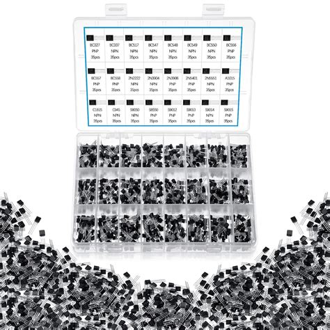 Copkim 840 Pieces 24 Values BC327-S9015 NPN PNP | Ubuy India