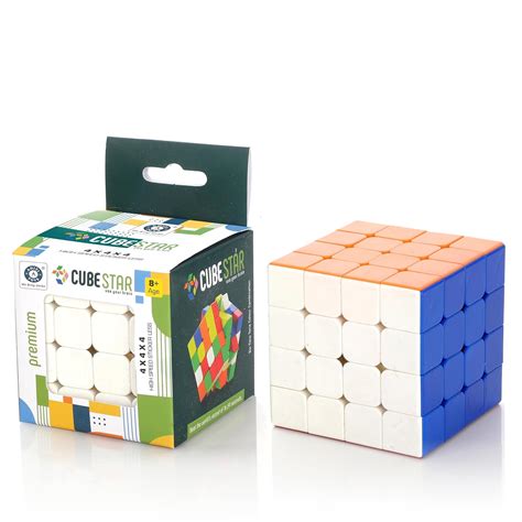 Aditi Toys 4X4 Speed Cube Puzzle for Kids & Adults, Sticker Less Speed ...