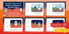 'I' and 'Me' PowerPoint | Me, Myself and I Twinkl Primary