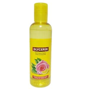 Buy Glycerine With Rose Water, Lime, And Aloevera Mix For Soft And ...