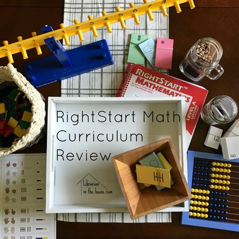 right start math curriculum review – Librarian in the House