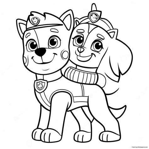 Paw Patrol Coloring Pages Liberty