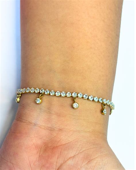 Charm tennis bracelet – Label By Hemi