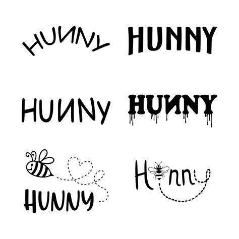 Hunny SVG, Hunny Design, Honey SVG, Hunny Shirt SVG, Winnie the Pooh ...