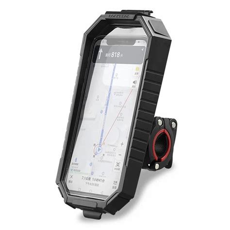 ROCKBROS Rainproof Handlebar E-Bike Mobile Phone Bracket PET Touch ...