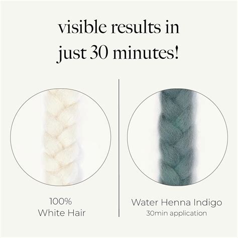 WaterHenna Korean Indigo Hair Dye 1 Sets 4.4 fl oz (130g) - 30 India | Ubuy