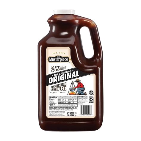 Amazon.com : KC Masterpiece Original BBQ Sauce - 158 Ounce : Barbecue ...