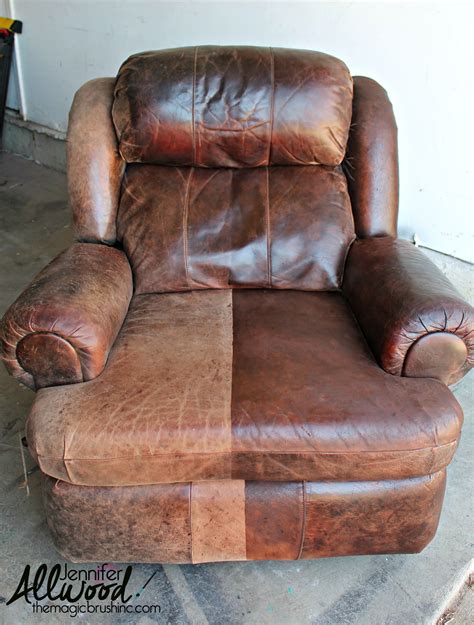 Leather paint | Painting leather, Leather furniture, Leather chair