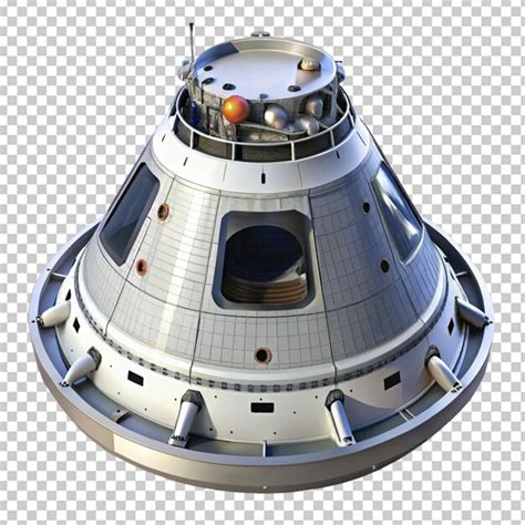 Orion capsule on transparent background | Premium AI-generated PSD