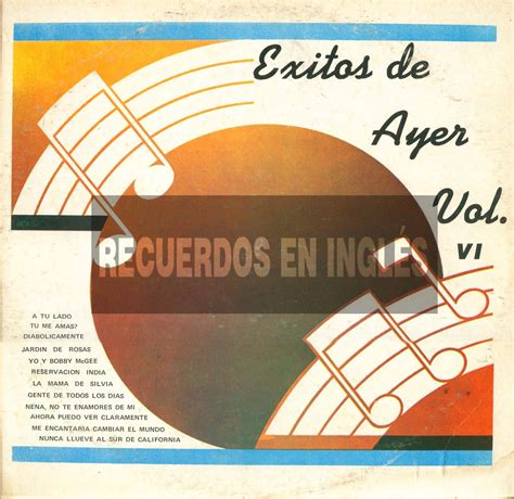 RECUERDOS EN INGLES: EXITOS DE AYER