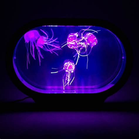Realistic LED Jellyfish Lamp