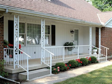 Best Metal Front Porch Railing References | Stair Designs