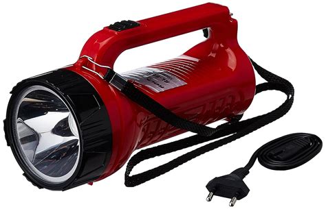 Rock Light RL-6650WT 7-Watt Rechargeable LED Torch (Color May Vary ...