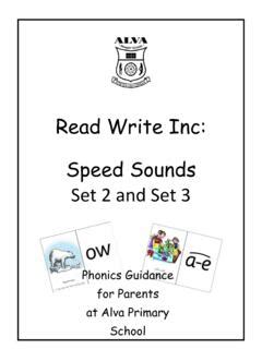 Read Write Inc. Daily Speed Sound Lesson 的图像结果