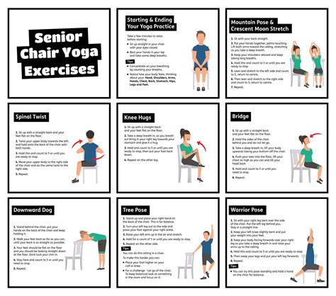 Fit Me Free Printable Chair Yoga Chart For Seniors