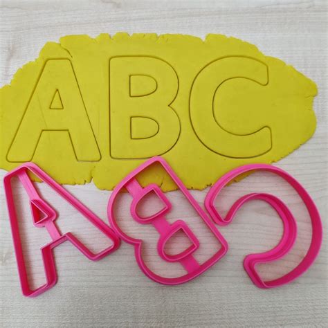 Alphabet Cookie Cutter Set - Etsy