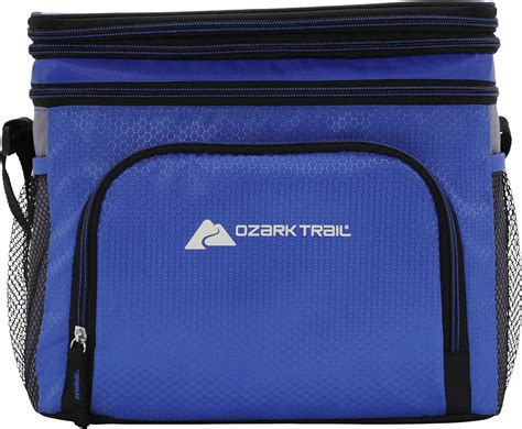 Ozark Trail Blue 12 Can Cooler Bag Insulated Tote Hot/Cold Thermal ...