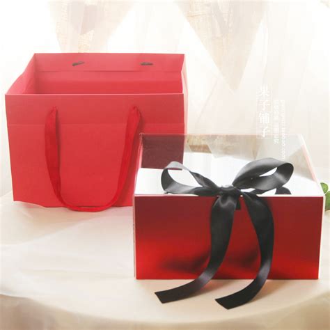 正方形生日礼物盒透明亚克力水晶礼品盒ins结婚伴手礼盒空盒-阿里巴巴