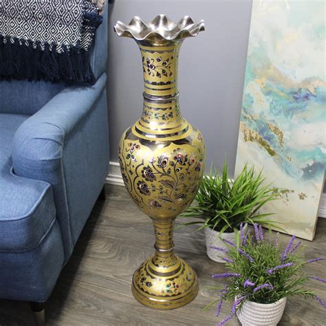 Big Gold Floor Vases at Erik Harris blog