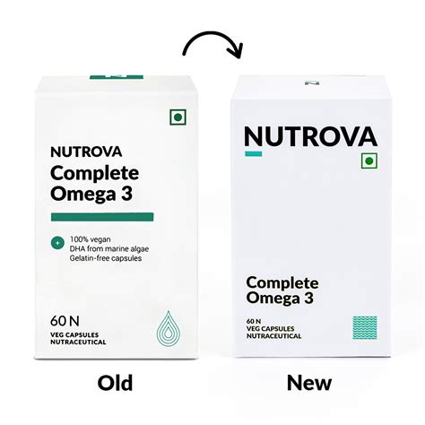 Nutrova Complete Omega 3 - Buy Vegan Omega 3 Capsules