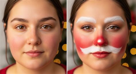 Santa Claus Makeup Tutorial 的图像结果