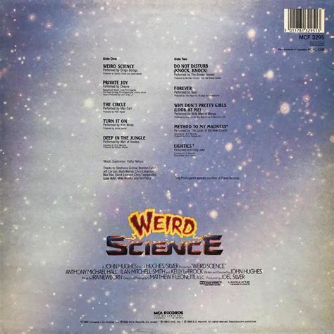 Image result for Weird Science Soundtrack