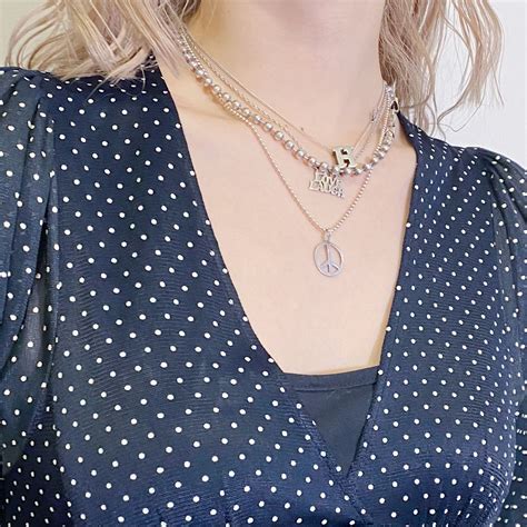 70s black dot long dress | LEMON