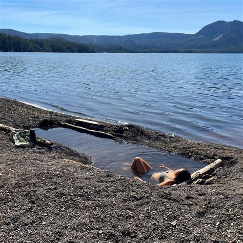 Paulina Lake Hot Springs