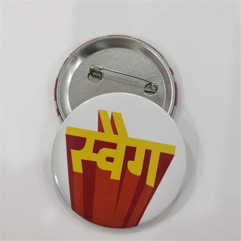Buy THE CREATIVE BOX - Swag - Funky pin Badge Online at Low Prices in ...