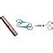 Vega Scissor Set (Color May Vary) Set of 2 : Amazon.in: Home & Kitchen