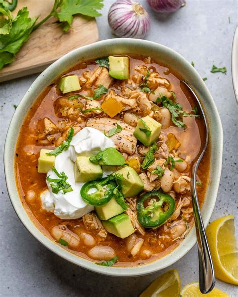 Easy and Delicious White Bean Turkey Chili | Healthy Fitness Meals