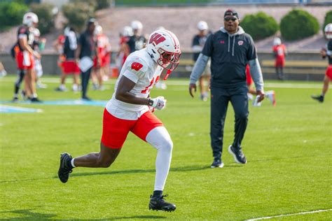 Eugene Hilton Jr., son of Colts great TY Hilton, is returning to Wisconsin