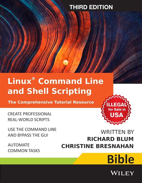 Buy Linux Command Line and Shell Scripting Bible, 3ed Book Online at ...