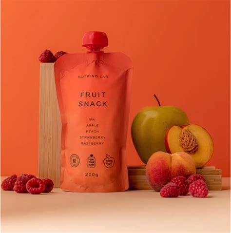 Jystock Limited Nutrino Lab Fruit Puree (4 Fruit Snacks Variety | India ...