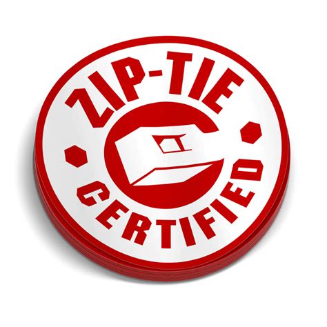 Zip Tie Hard Hat Decal – Armed American Supply