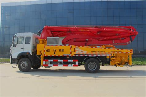 Concrete Pump Truckconcrete Conveyor Truck Construction Engineering ...